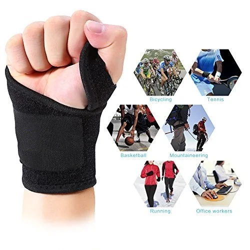 
Wrist Brace Wraps Carpal Tunnel Tendonitis Arthritis Pain Relief,Sports Wrist Support Protector Stabilizer Strap Compression 