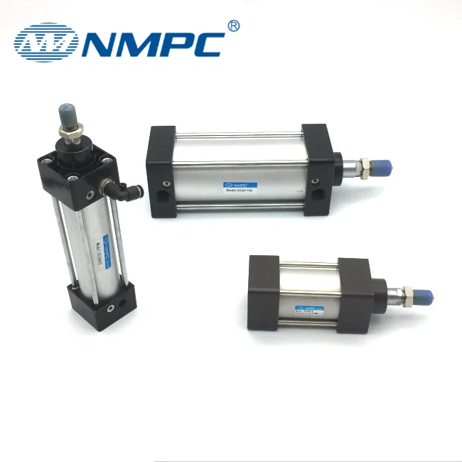 High Quality SC Series Aluminum Material Air Cylinder Double Acting Standard Pneumatic Cylinder