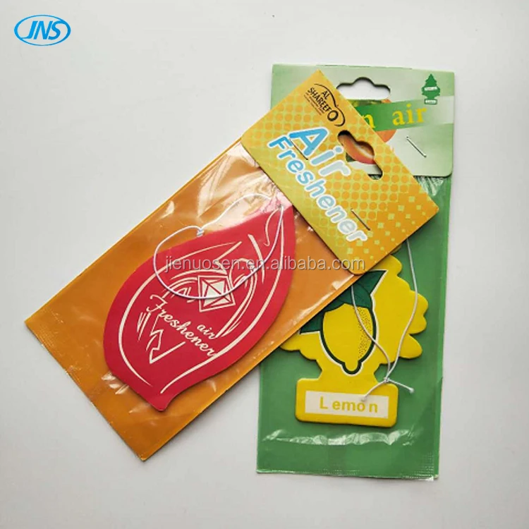 Hot selling Custom Any Shape Made hanging Design Car Scent Air Freshener For Car
