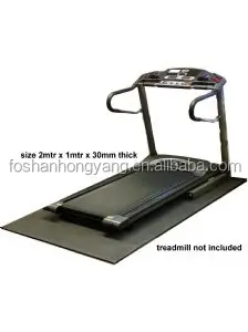 Custom Treadmill Floor Protector Mat Fitness Equipment , Waterproof And Washable