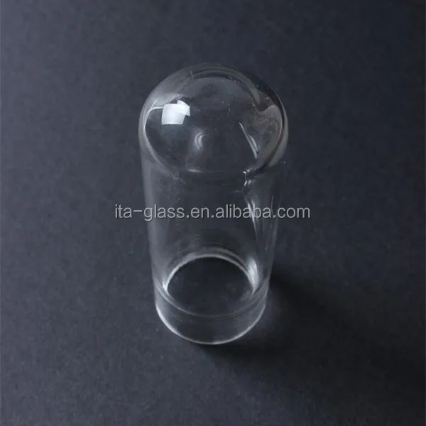 G9 High Borosilicate Glass Tube Lamp Shade / Glass Pendant Lamp Shade