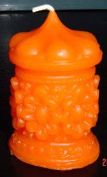 Customized 100% Beeswax Candle