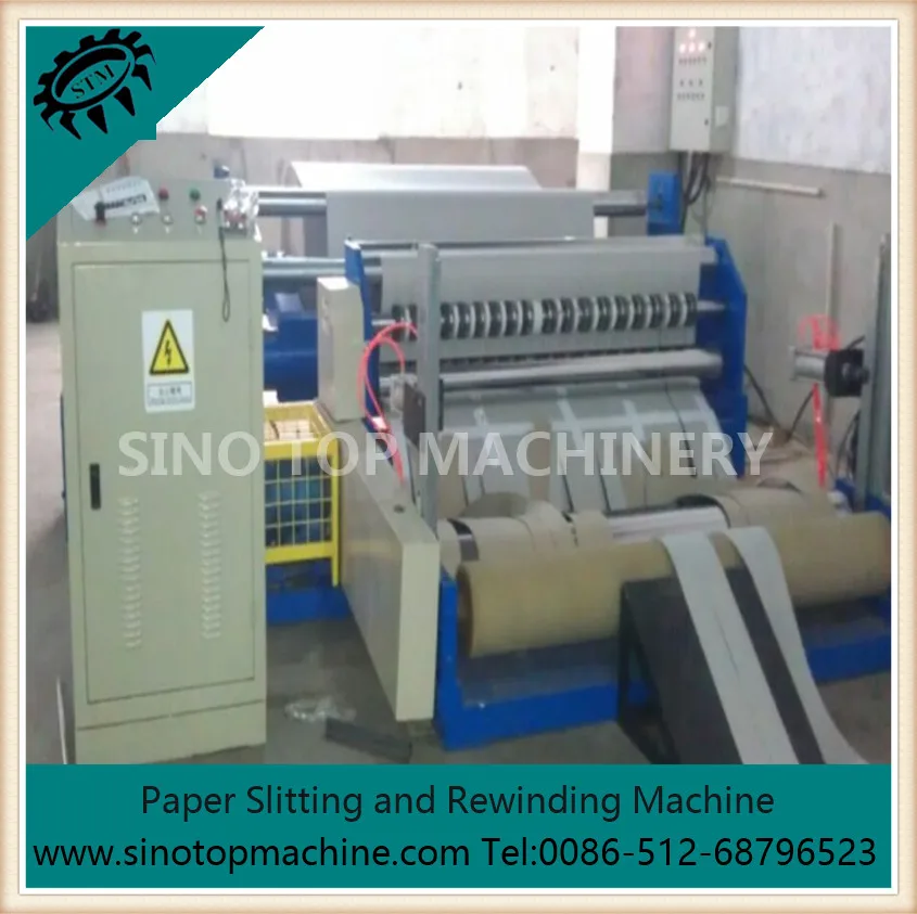 Рулон бумаги бобинорезальная машина сделано в Китае