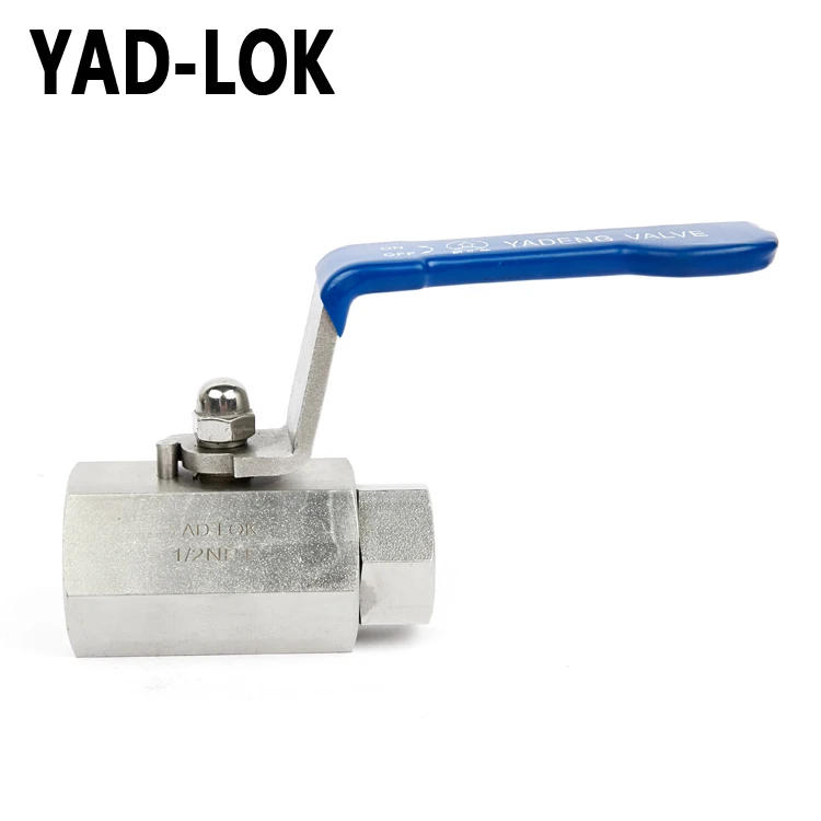 
YAD-LOK Italy Factory Handle Type High Pressure 2000Psi Ball Valve 