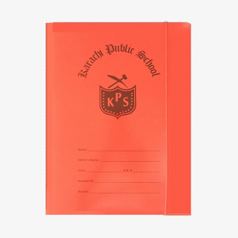 
Wholesale a4 size fashion handmade paper cardboard file folder with elastic bands office supply 