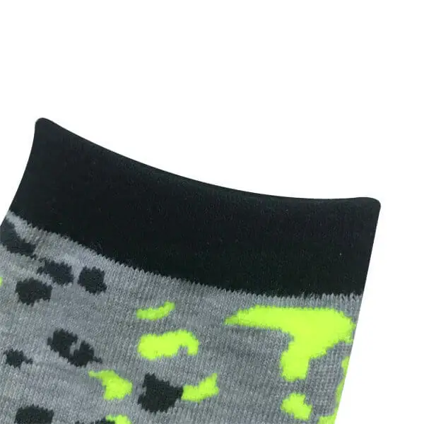 Kids Non Skid Trampoline Park Socks with camouflage