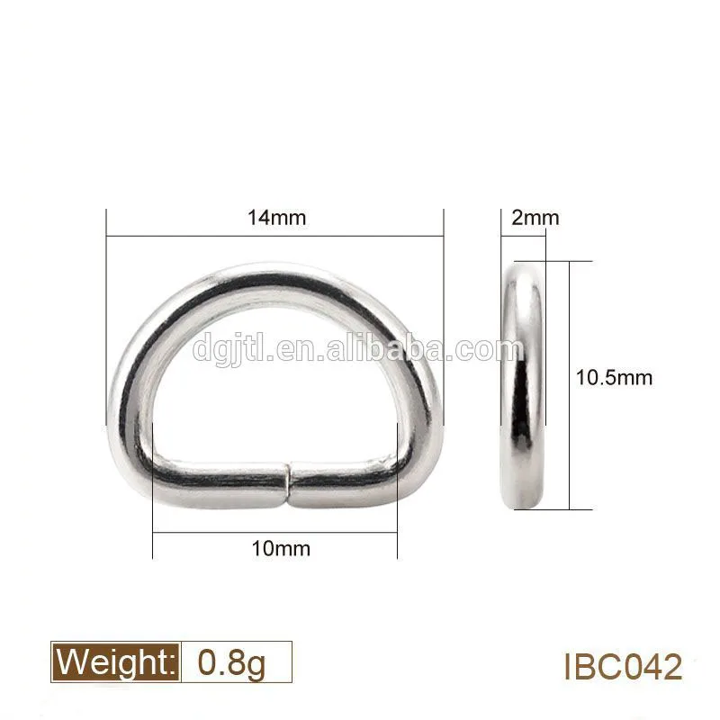 Fashion nice quality wholesale fashion D type ring