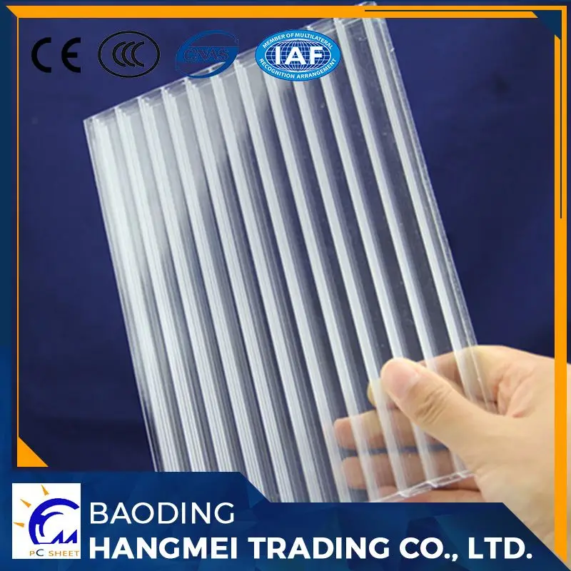 100% девственницы материал декоративных перфорированные многослойный пластик поликарбонат