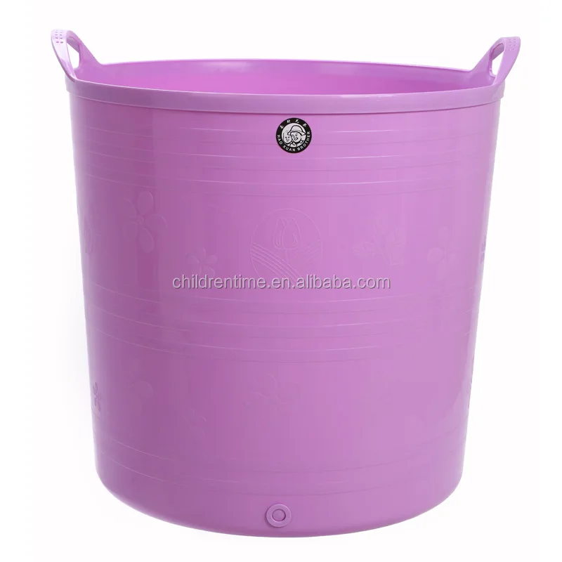 New design high quality plastic baby bathtub with seat, bath barrel, bath bucket for swimming