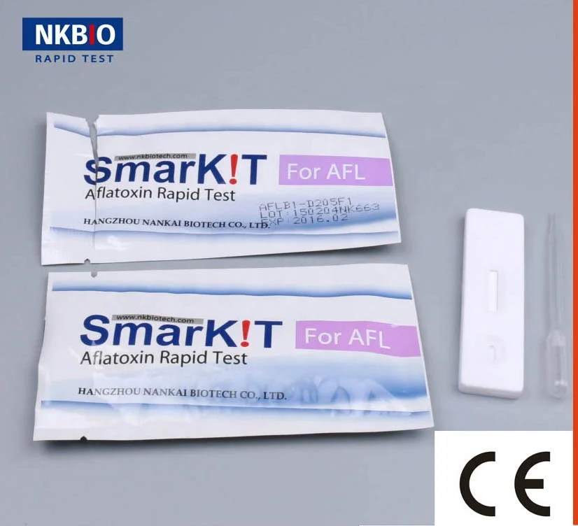 Total Aflatoxin B1,B2,G1, G2 Rapid Test Strip for Animal Feed and Grains(Mycotoxin Test Kit)
