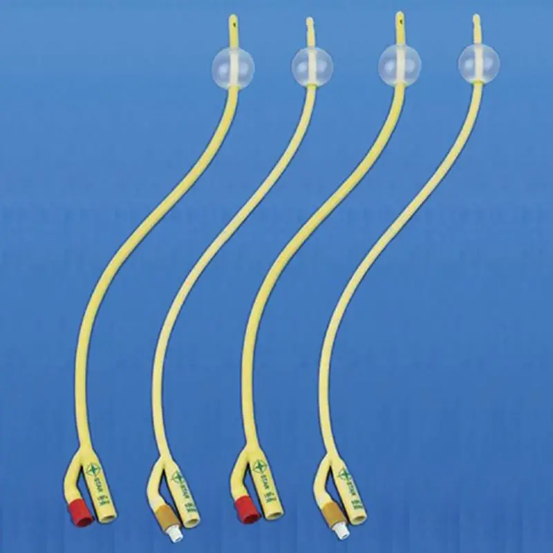 
2 way silicone foley catheter,double balloon silicone foley catheter 