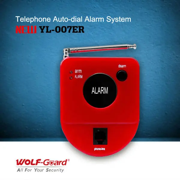 PSTN security alarm for apartment! SOS button! auto call security system!