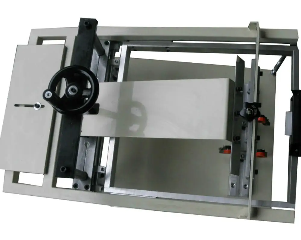 LT-S2 1 color curved surface Manual screen printing machine coffee cup Milk tea printing machine