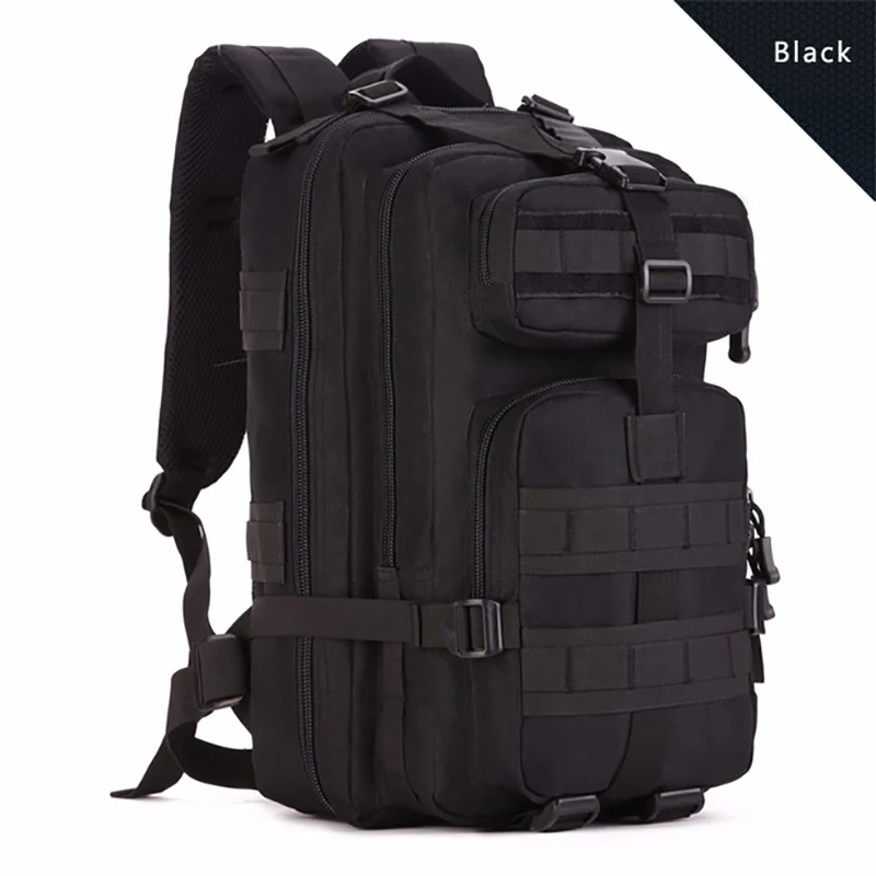 
Oxford Waterproof Sport Bag 30L for Camping Traveling Hiking MOLLE System 3P Military Tactical Backpack 