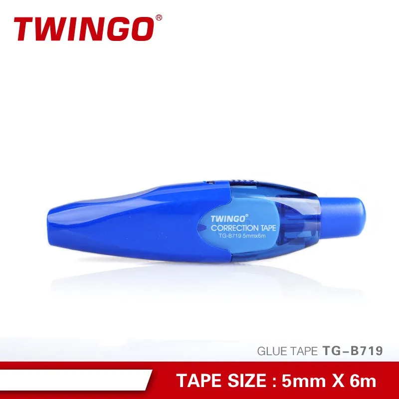 Fancy Stationery Pen typle Push Retractable Refillable Correction Tape