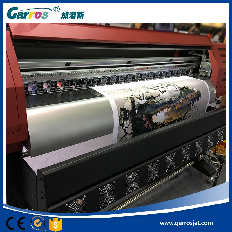 1.8m Garros Best Car Sticker Plotter Large Format Eco Solvent Printer with Epson Print Head