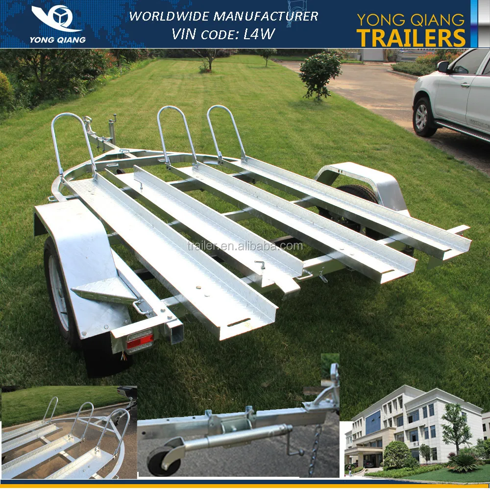 2023 NEW  Galvanized Motorcycle  Trailer /ATV Trailer