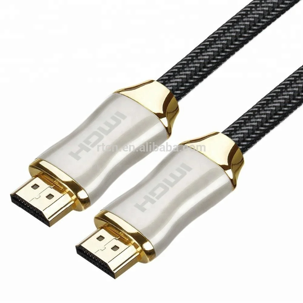  Кабель HDMI с позолоченным штекером 4K 60 Гц для проекторов HDTV ПК PS4 1 м до