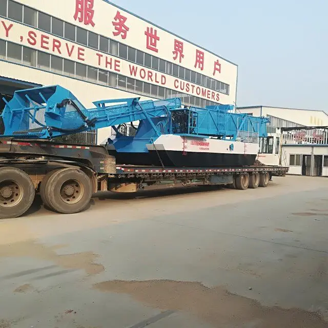 
River Garbage Collection Boat/Water Surface floating debris Cleaning Vessel/ship Trash Skimmer 