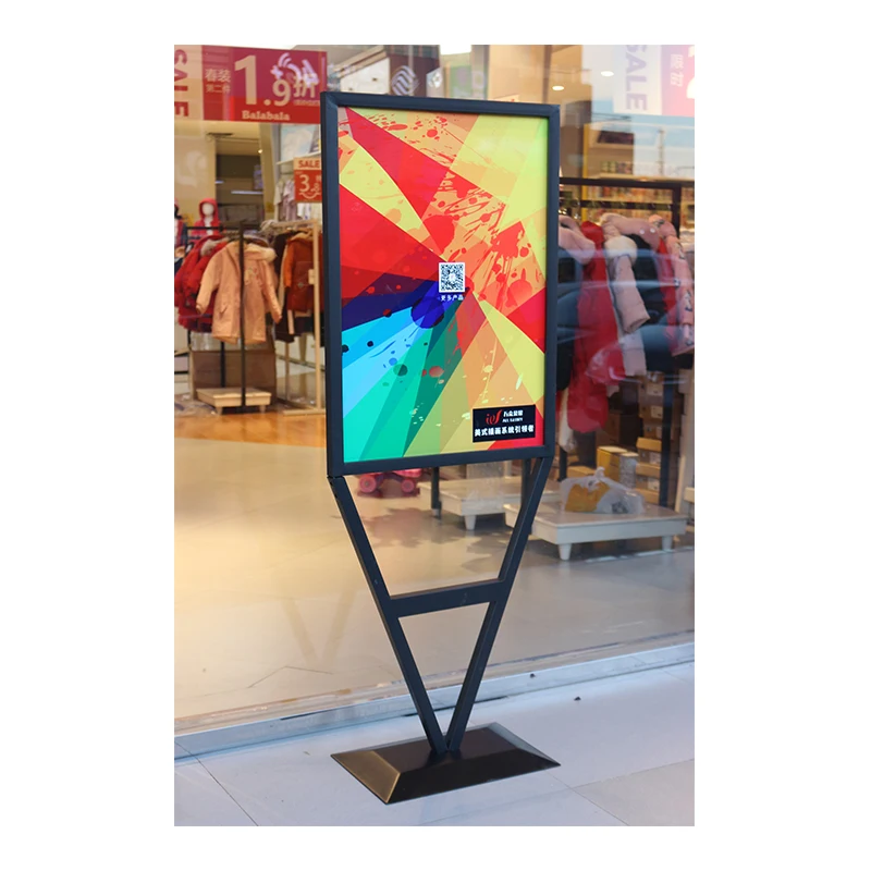 sign holder poster stand equipment for the advertising agency foam poster board