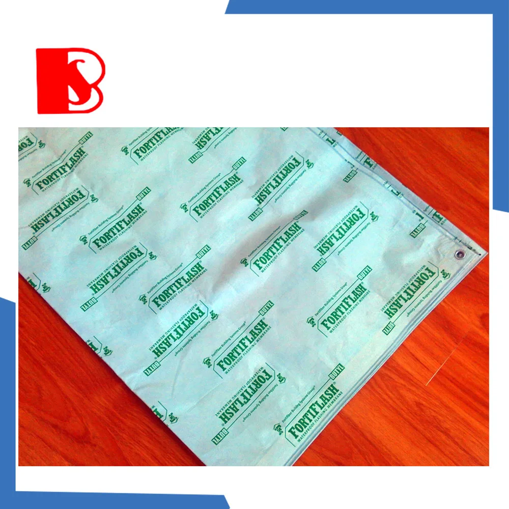 HDPE woven waterproof  PE  coated folding plastic tarpaulin sheet  for floor  covering