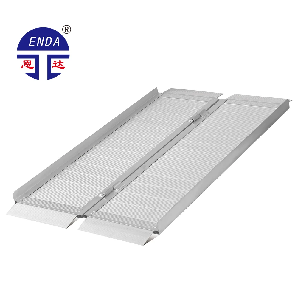 25.3'L*29.3'W Single-fold aluminium ramp folding ramp wheelchair ramp