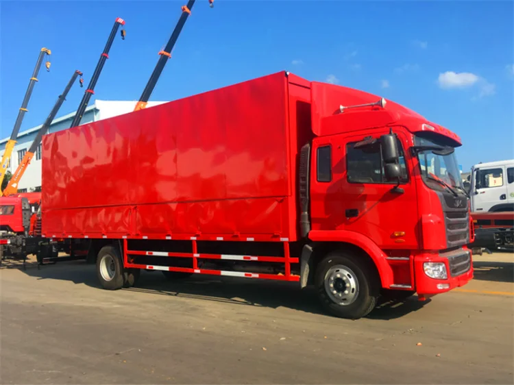 Грузовой автомобиль JAC хорошего качества 10 тонн с гидравлической боковой