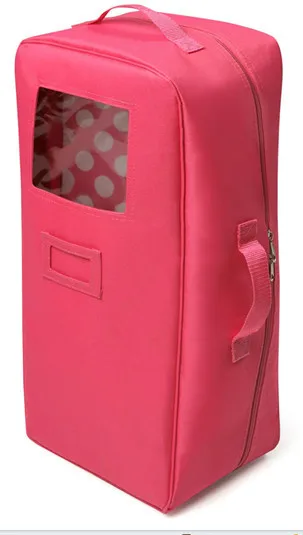 Doll Case for 18-inch doll kids  Storage Travel Carrier Suitcase Great Fit for American my  Girls Doll