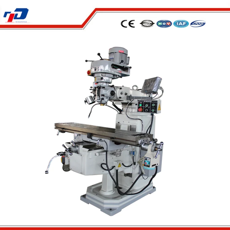 Turret Milling Head X6336 CE Certificated Metal Universal Milling Machine