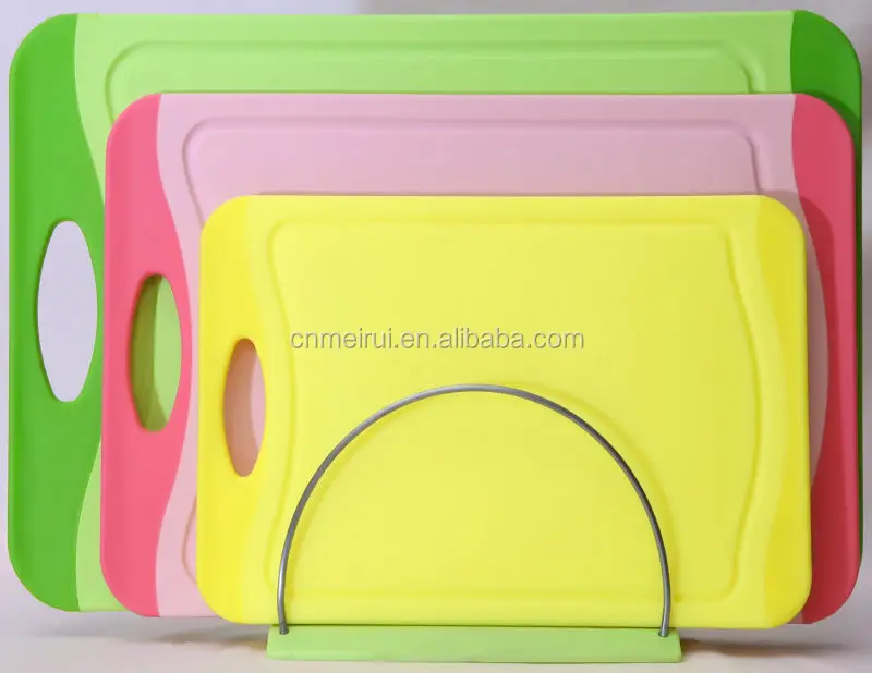 
best selling plastic cutting board set 