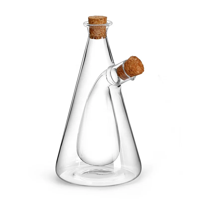 Kitchen Accessories Glass Coconut Glass Olive Oil Dispenser Bottle