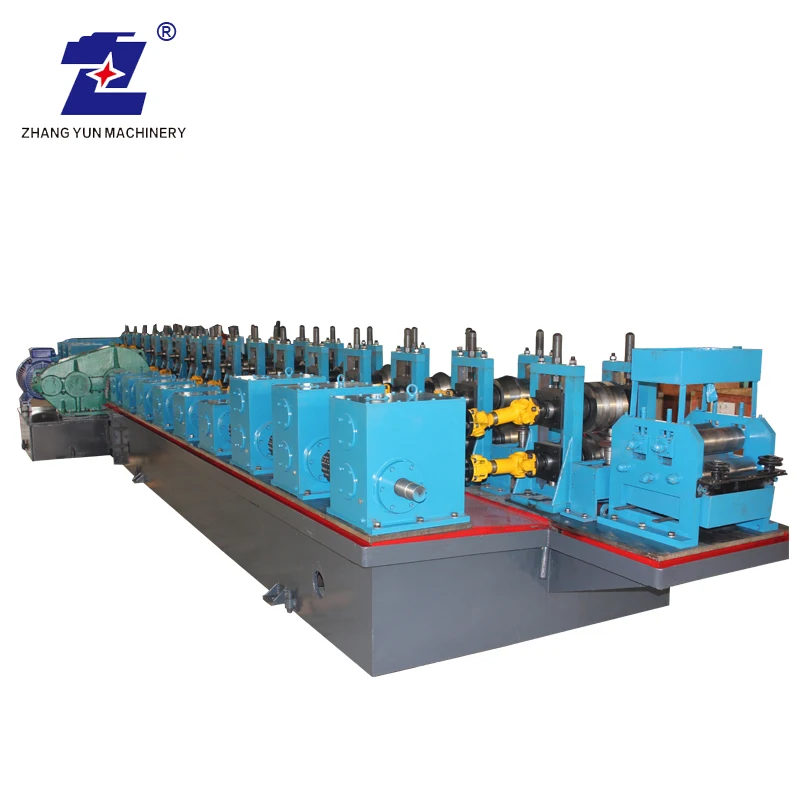 Full Automatic Steel Elevator Guide Rail Making Cold Roll Forming Machine Rolling Mill