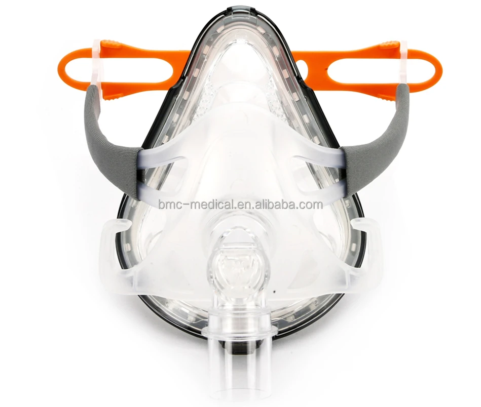 
Full Face Mask for CPAP device realistic silicone mask treatment mask electric cpap machine anti sleep snoring 