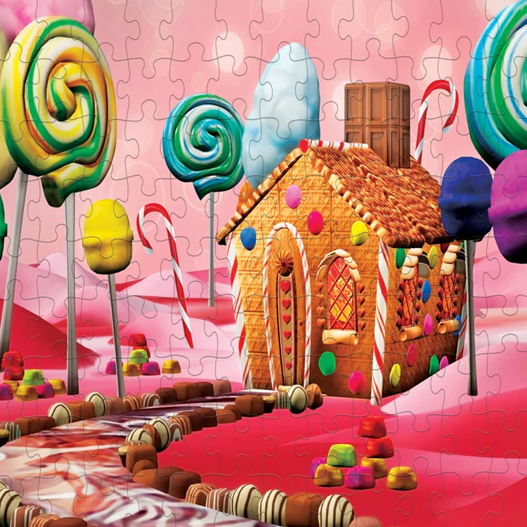 Education Wholesale Custom Jigsaw Puzzles Manufacturers in Tube Box