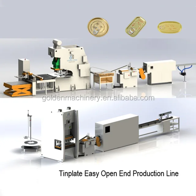 Automatic Square EOE Cap Making Machine used to Make Cap and Ring Pull together