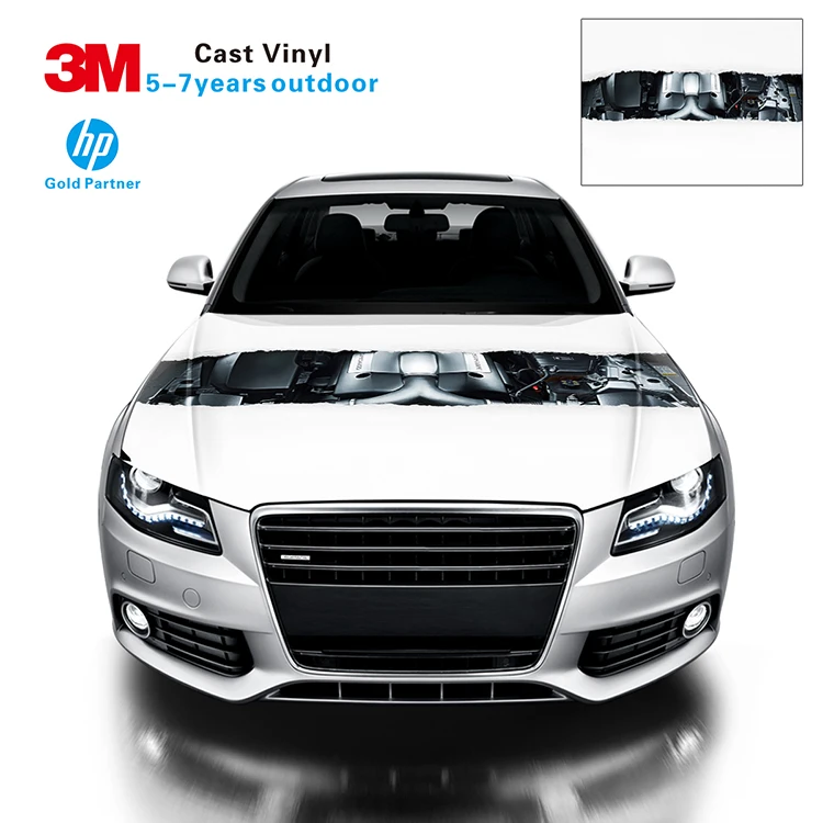 оптом литья винил 3 м съемный стикер стикер тела автомобиля капот наклейка наклейка с высвобождением воздуха каналов