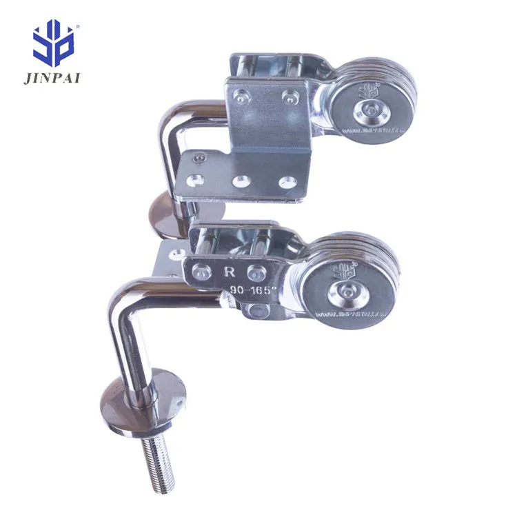 Jinpai 90-165 degrees 5 gears removable mechanism sofa headrest hinges nut lock sofa headrest hinge ratchet hinge