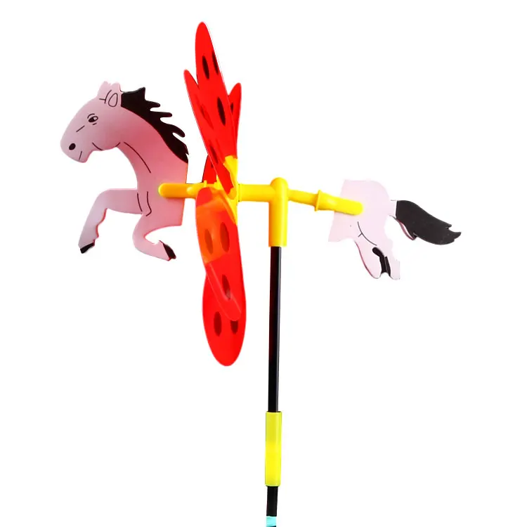 Wholesale cheap price classic kids toy plastic cartoon windmill