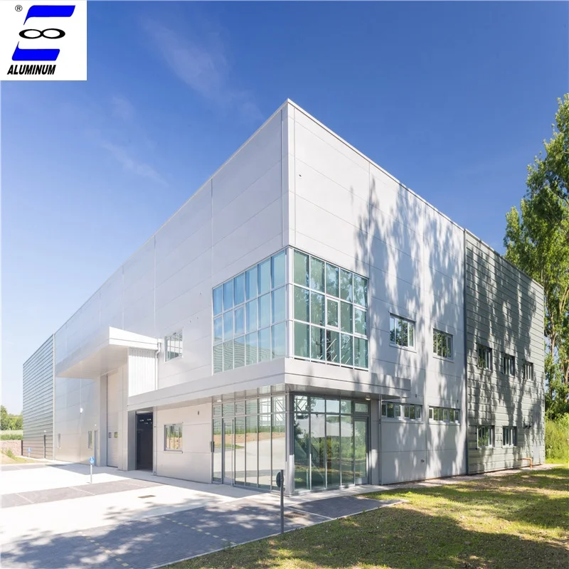 
Building exterior facade reflective glass curtain wall system 