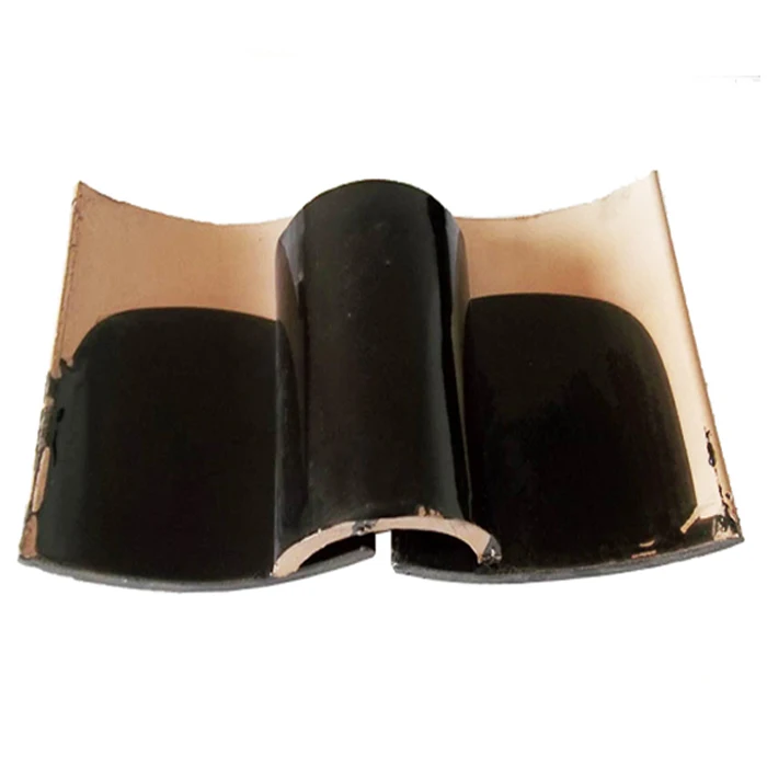 Chinese classical glazed black roof tiles