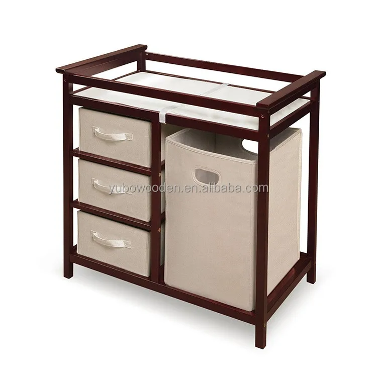 
Hot sale good quality home living furniture wooden baby changing table wholesale 