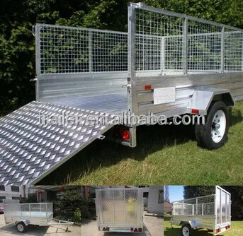 5x8 5x10 6x12  Aluminum utility trailer