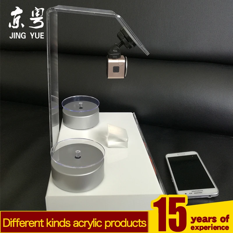 New design clear exhibition PMMA dvr car driving video recorder display stand plexiglass acrylic traveling data recorder holder