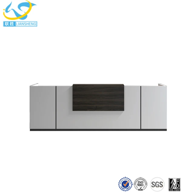 Simple design reception table modern reception desk used reception desk