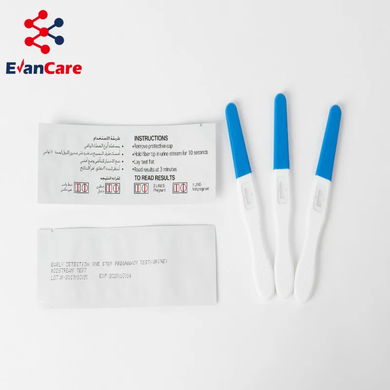 EVANCARE urine pregnancy test  for woman