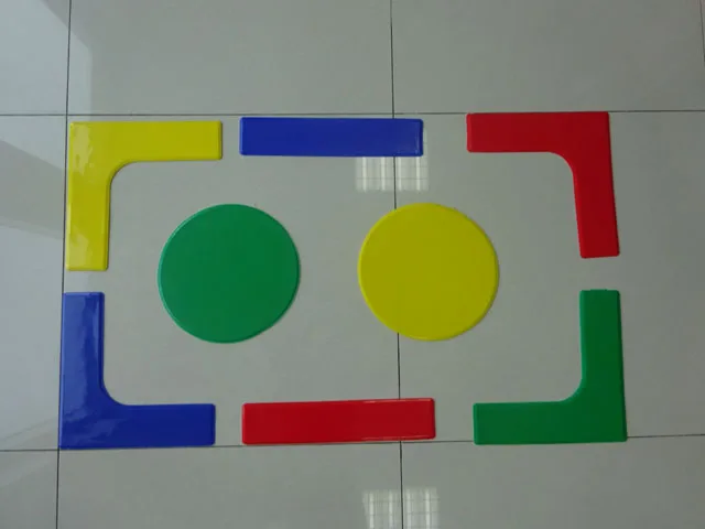 Drop down line boundary spot marker,agility dots for tennis court