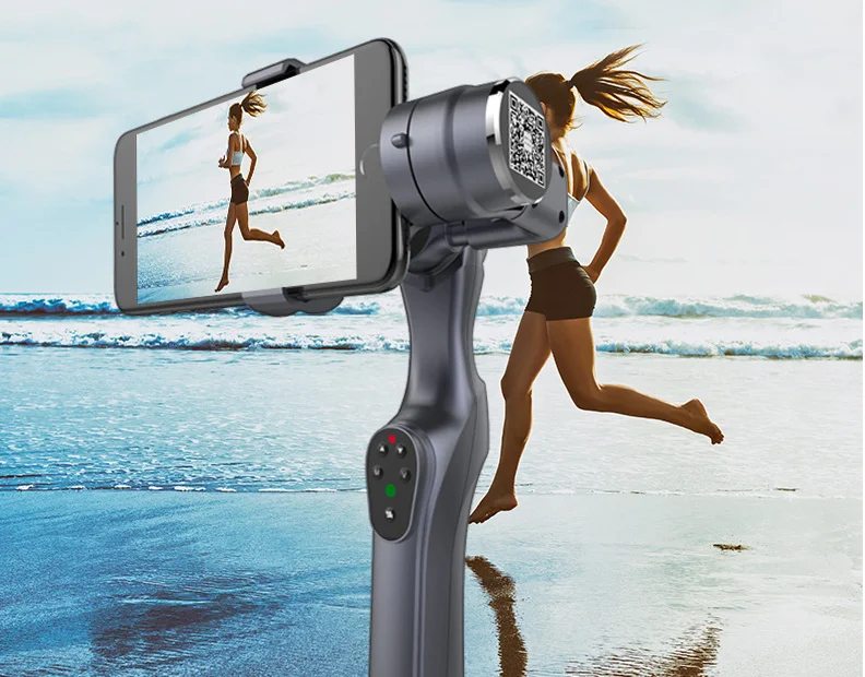 JJ-1S handset two axis stabilizer intelligent anti shake hand-held self timer stabilizer bracket