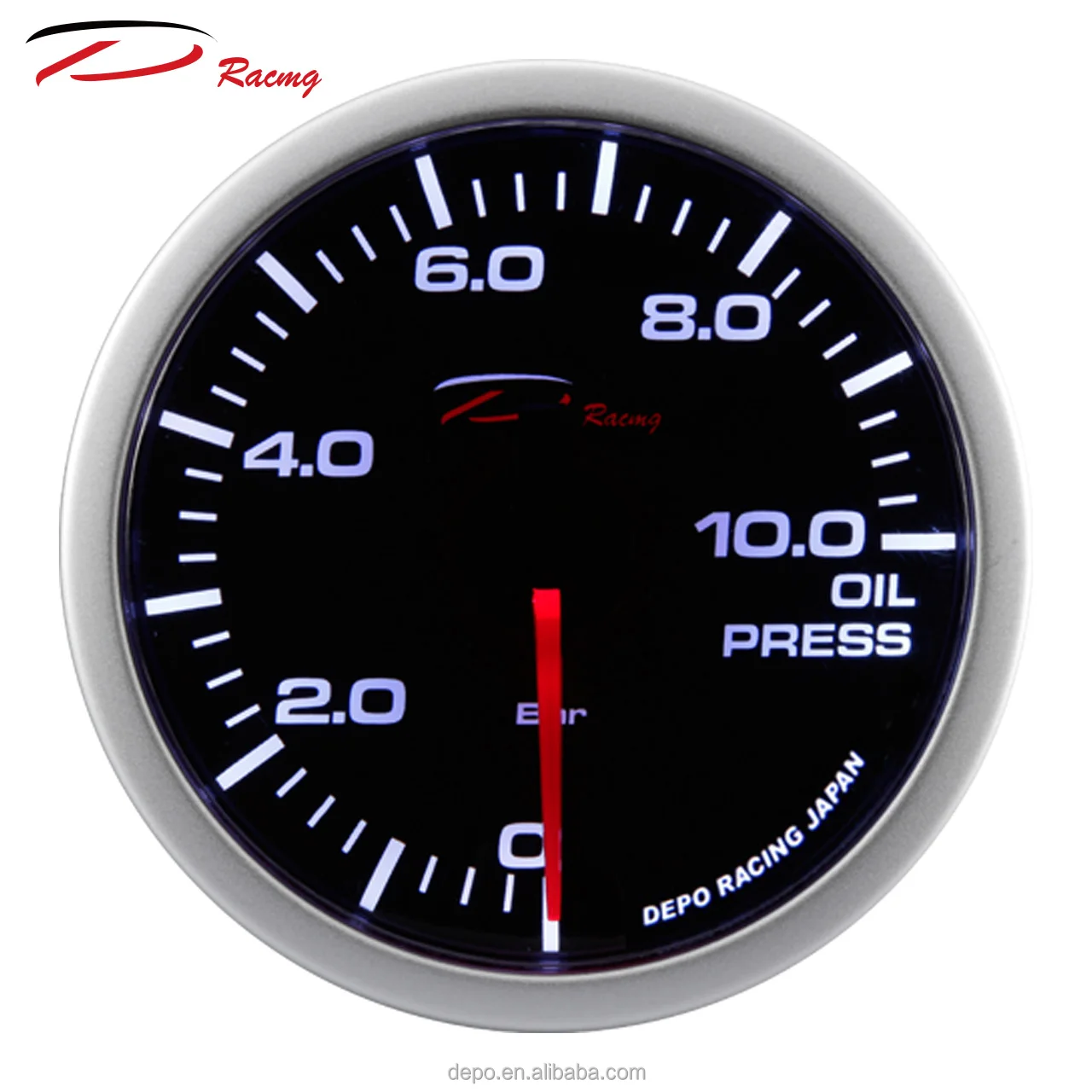 60 мм Датчик давления масла шаговый двигатель Автогонки датчик