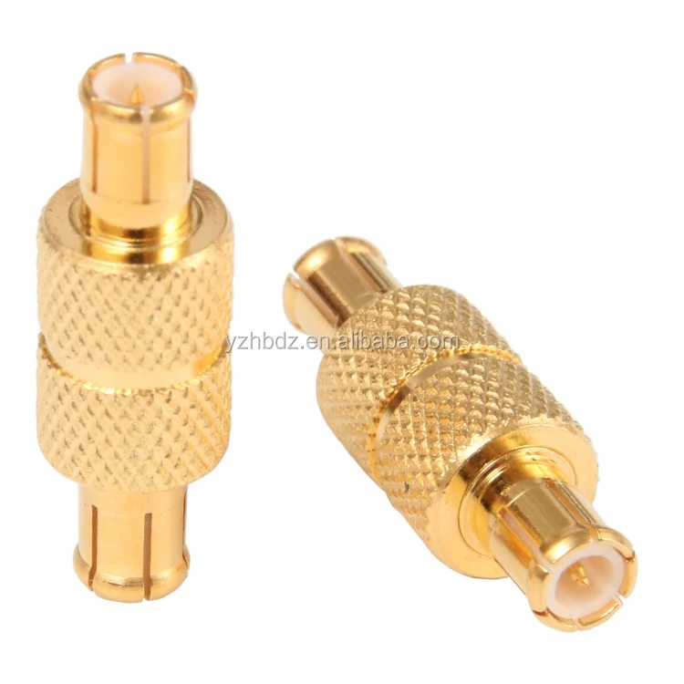 Hongbo Male to Male MCX Male RF coaxial Connector MCX Adapter MCX RF Connectors