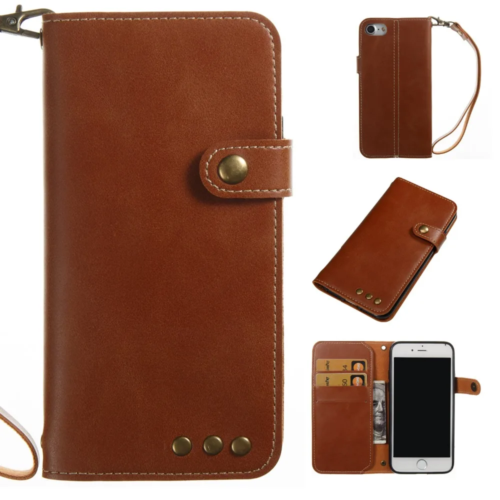 Лучший продавец кошелек кожаный флип чехол для телефона для iphone 8 8 плюс